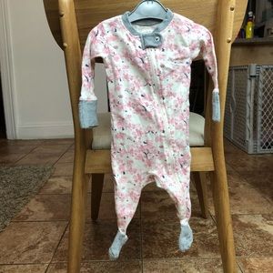 Burt’s Bees Baby Organic Cotton Footed Pajamas